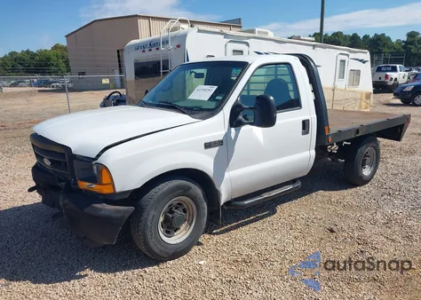 2001 Ford F-250 Xl/Xlt z USA, uszkodzony, nr VIN 1FDNF20L91EB07946